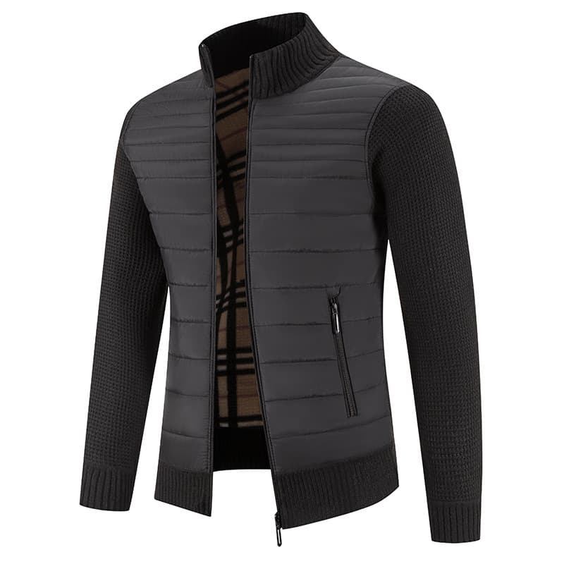 Cross-border Wholesale Autumn/Winter New Simple Casual Men's Fashion Jacket Korean Style Versatile Outerwear