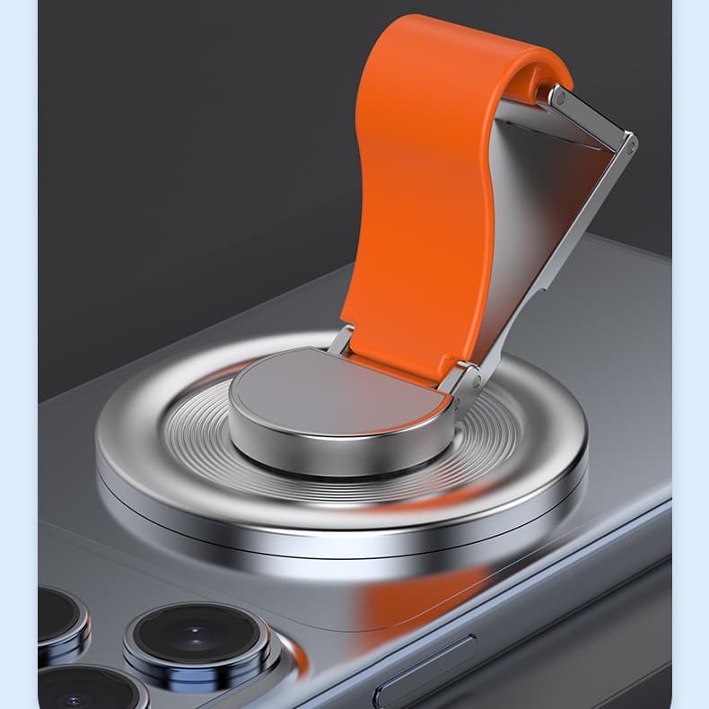 MagSafe new cross-border magnetic mobile phone holder 360° rotating desktop holder source factory