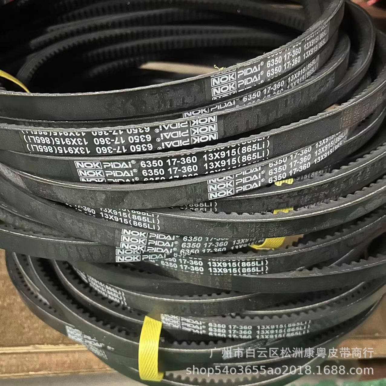 Automotive Drive Belt/V-Belt/A Belt 6350 17-360 13X915/13X865LI