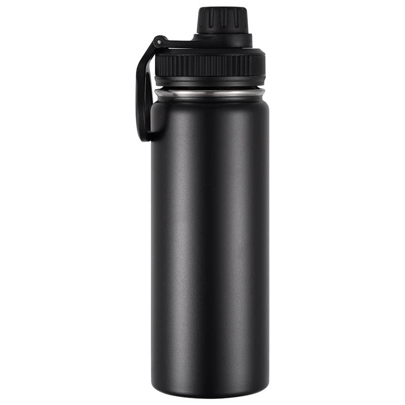 Cross-border 304 Stainless Steel Space Bottle Outdoor Large Capacity Double-layer Insulated Cup 18oz Vacuum Mountaineering Bottle Custom