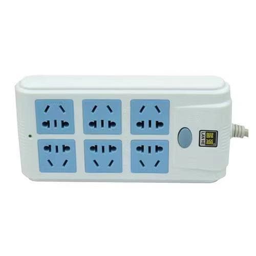 For Export Only 3-Meter Blue River 606 Socket Chenxun 2606b Double Row 6-Position