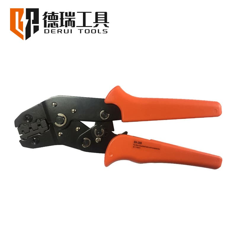 Derui Tool Cross-Border Hot Selling SN-28B Mini European Terminal Crimping Tool Casting Parts Terminal Tool