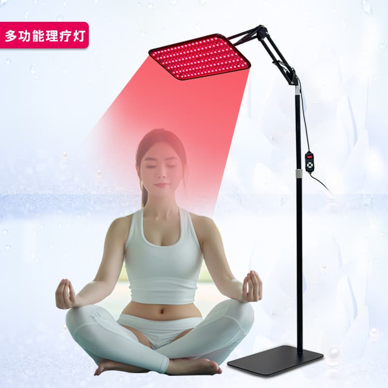 Infrared therapy lamp, LED far-infrared therapy lamp, beauty full-body floor lamp, red light 660nm 850nm 940nm