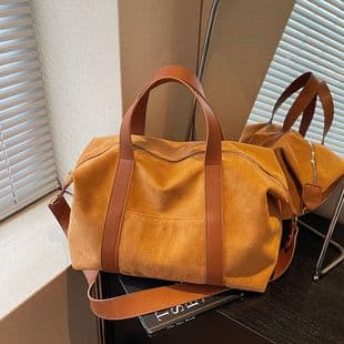 Large Capacity Travel Tote Bag for Women, Stylish Simple Handbag, Casual Commuter Leopard Print Shoulder Crossbody Bag
