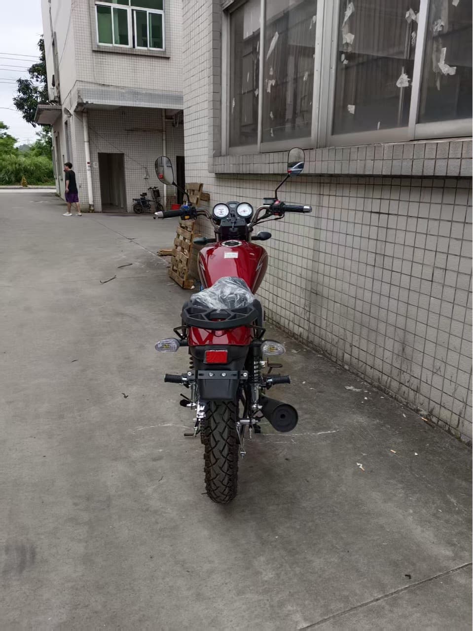 Negotiable Cross-border 150CC Wangye Cruiser Brand New Complete Motorcycle Tianhu Taizi GN125H Fuel Motorcycle