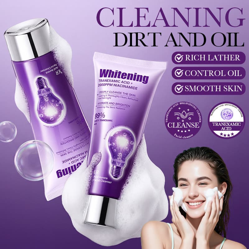 Full English SADOER tranexamic acid aurora brightening cleanser moisturizing cleansing cleanser cross-border foreign trade wholesale