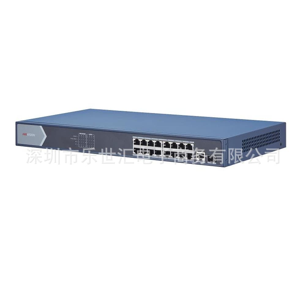 DS-3E0518P-E 16 Port Gigabit Unmanaged POE Switch