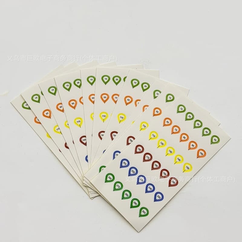 Crossbow Rifle Scope Turret Sticker Close Range Medium Range Precision Target Shooting Hunting Scope Cover Label