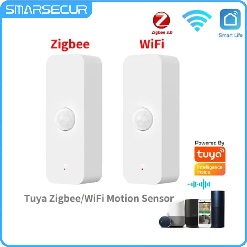 Tuya Smart WiFi Human Motion Sensor Smart Home Zigbee Infrared Sensor Smart Link Detection