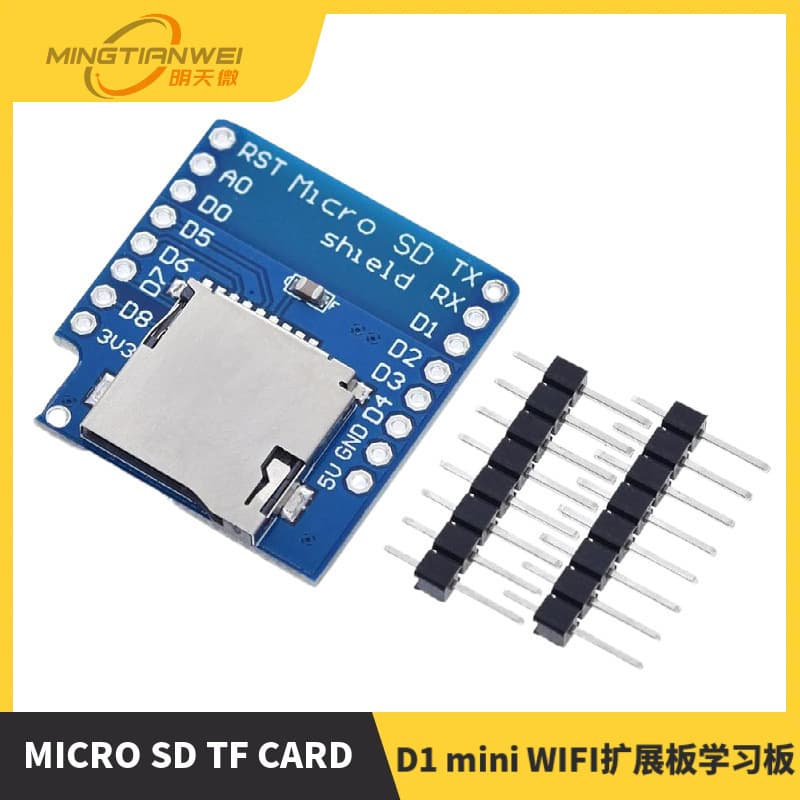 MICRO SD TF CARD TF Card Read-Write Module for D1 mini WiFi Expansion Board Learning Board