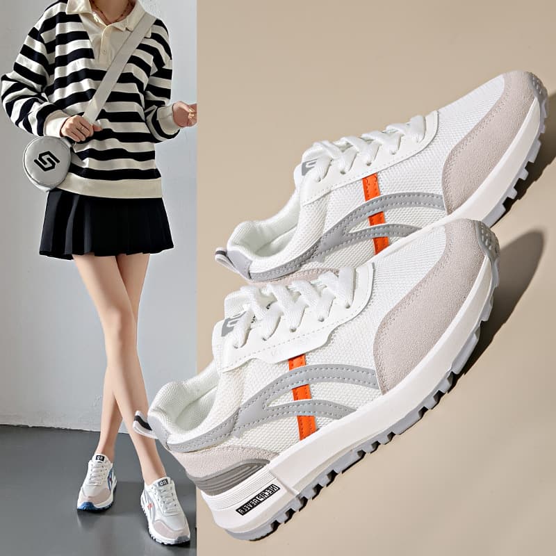 Forrest Gump Shoes Women's 2024 Spring and Summer New Women's Shoes All-match Breathable Casual Shoes Increased Platform Running Sneakers for Women