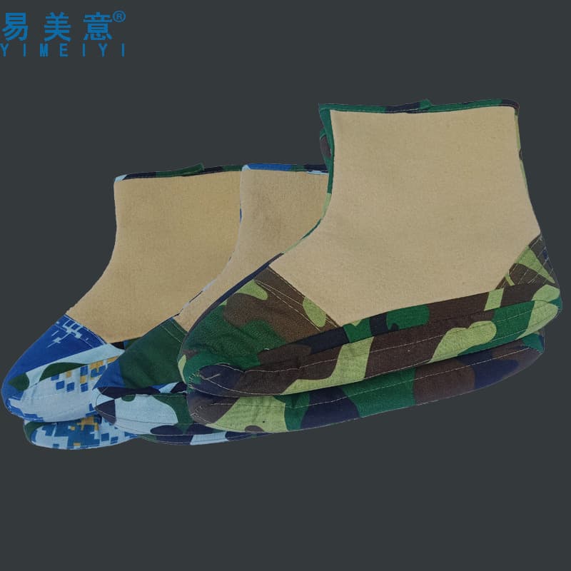 Camouflage Felt Socks Wholesale, Rain Boot Felt Foot Covers, Cold Storage and Pasture Winter Thick Warmth Retaining Socks