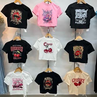 Ladies T-Shirt 2026 New Women's T-Shirt Printed Pattern T-Shirt Factory First-Hand Original Wholesale Export