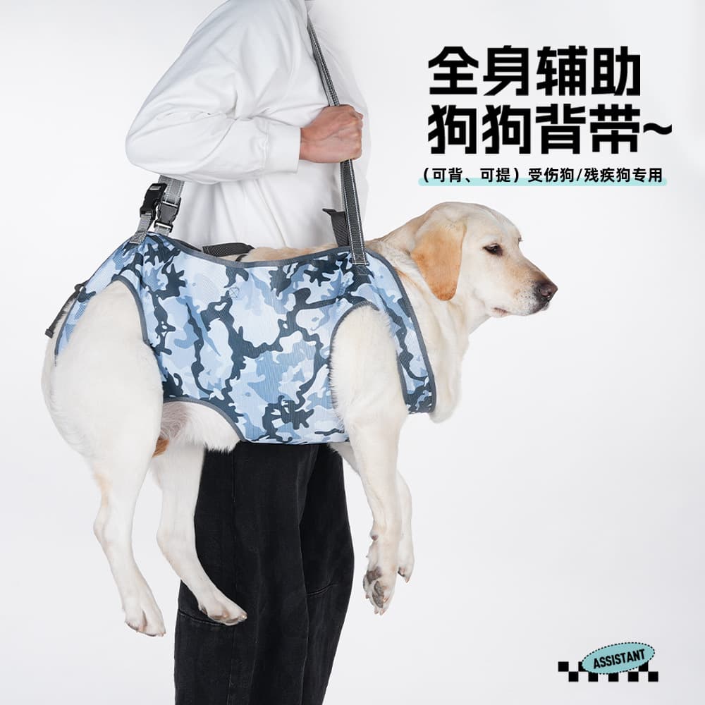 Amazon New Pet Support Harness for Senior Dogs Disabled Dog Recovery Travel Adjustable Leash Wholesale