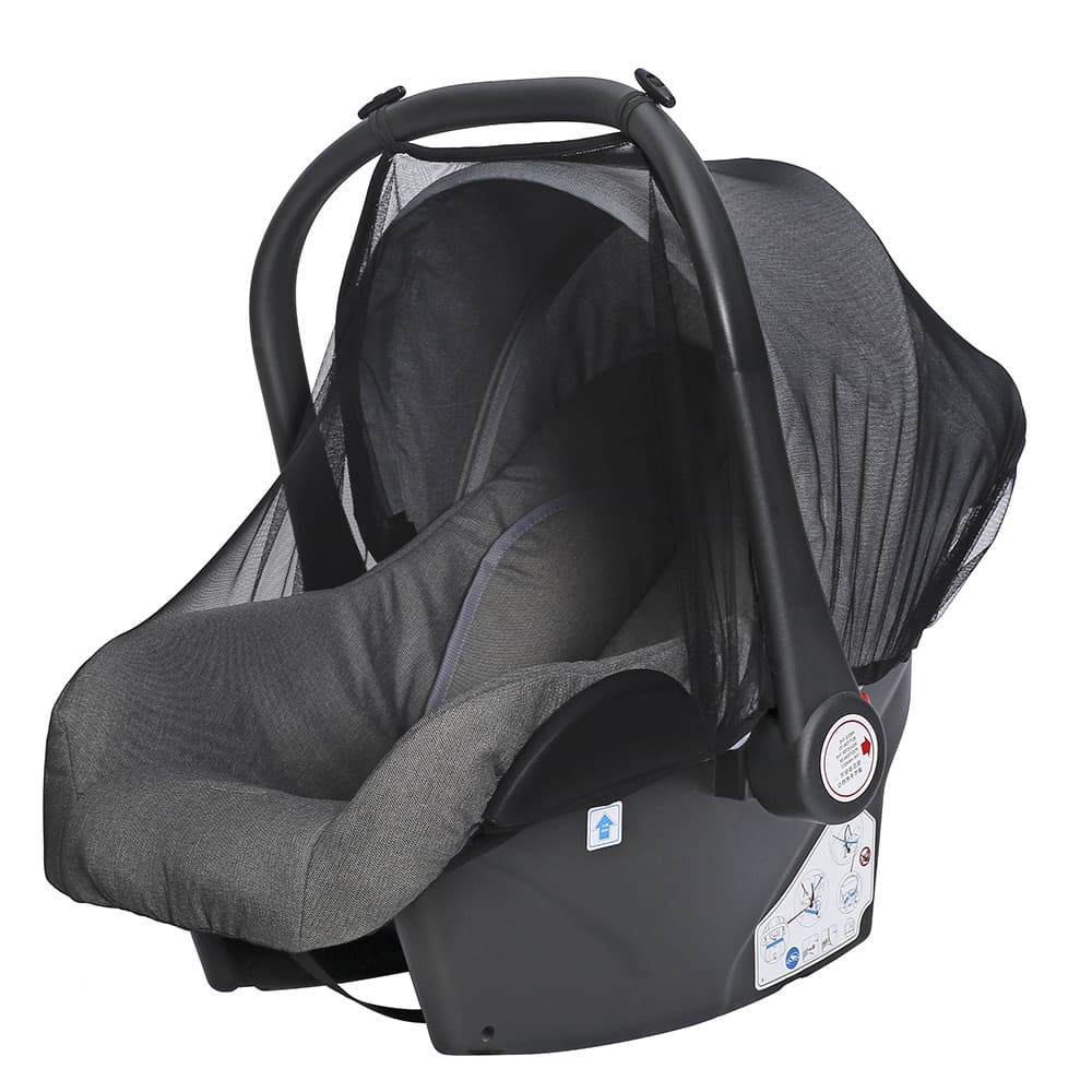 Baby Safety Car Seat Mosquito Net Breathable Anti-Dust Particle Encryption Mosquito Proof Mesh Cover for Infants 0-1 Years Old