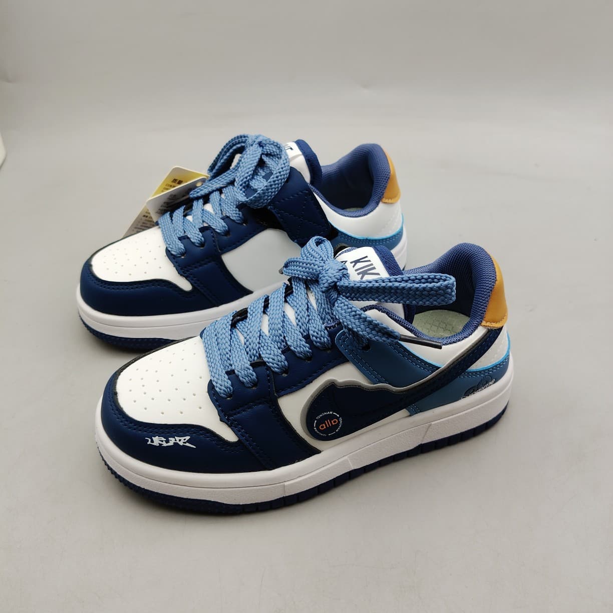 Boys' Shoes 2026 Autumn AJ Leather Children's Sports Shoes Casual Sneakers for Middle Children