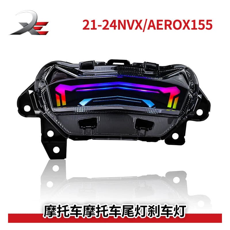Factory Direct Motorcycle Tail Light for 21-24 NVX/AEROX155 Modified Rear Tail Light Brake Running Light
