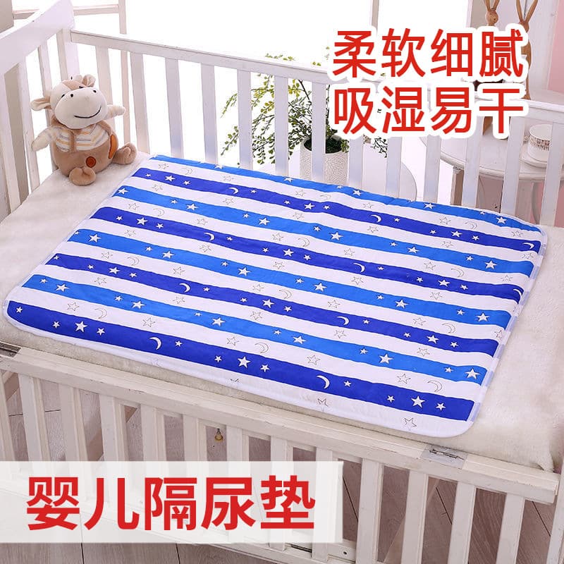 Wholesale infant incontinence pads with cartoon prints, TPU waterproof diaper pads for kindergartens, nursing homes, and childcare.