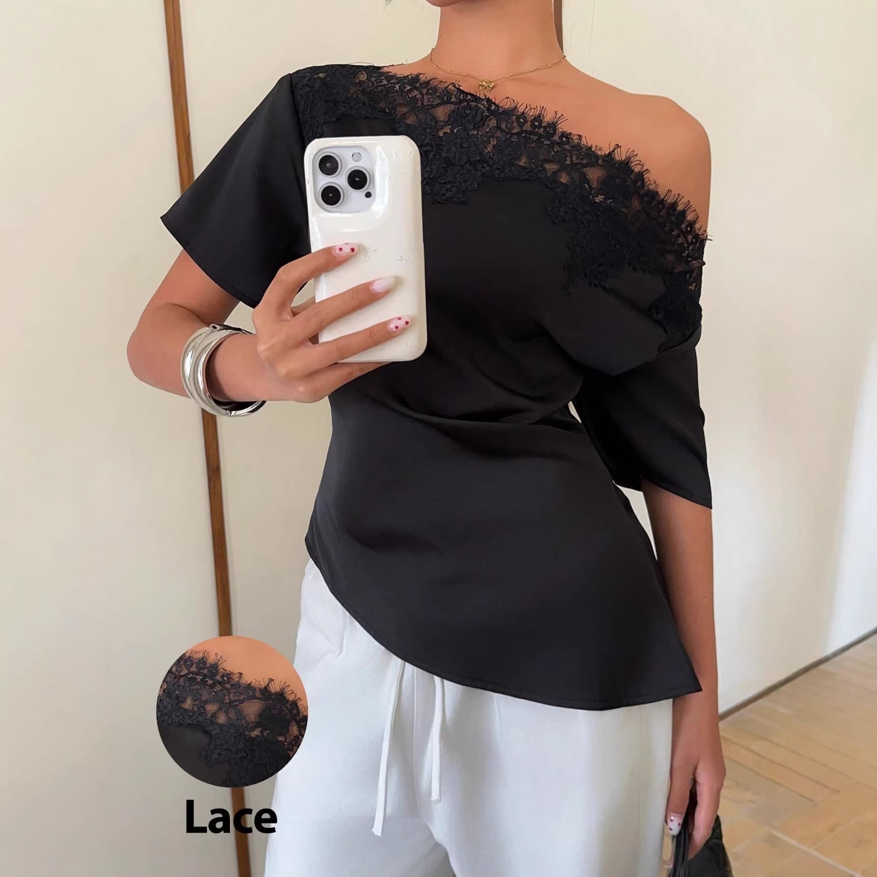 2026 summer cross-border Amazon women's new pullover off-shoulder short-sleeved T-shirt feminine waist-slimming tops