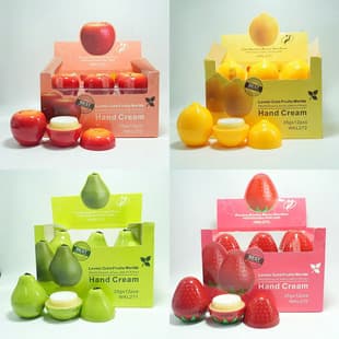 Cross-Border Strawberry Apple Lemon Fruit Hand Cream Fruit Scented Hand Cream