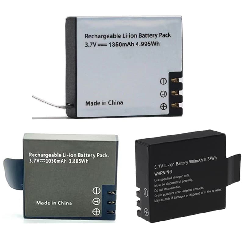 PG1350 Compatible with SJCAM SJ4000 Action DV Outdoor Sports Diving Camera Lithium Battery PG1050