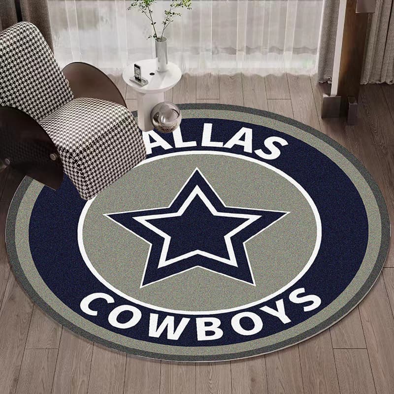 Cross-border Round Carpet for Living Room, Sofa, Dirt-resistant, Bedroom, Hanging Basket Swivel Chair Foot Mat, Children's Room, Home Cartoon Floor Mat