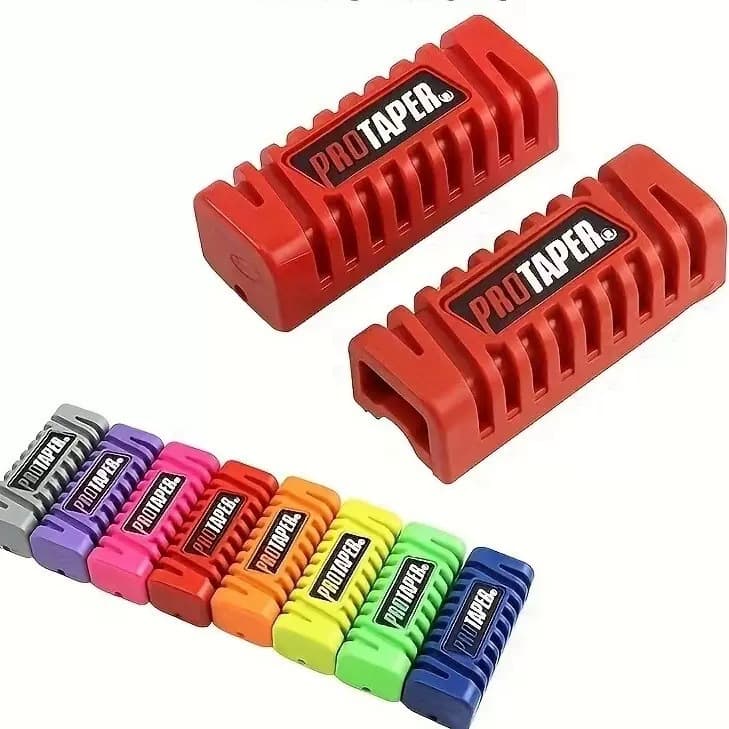 Off-Road Motorcycle Universal Modification Parts Pro Wuyang Honda Wy Footrest Anti-Slip Cg Front Footpeg Rubber Cover Bajaj