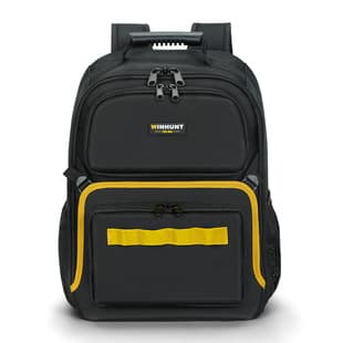 Changshengke Multi-Function Thickened Electrician Double Shoulder Multi-Pocket Tool Bag Durable Wear-Resistant Maintenance Storage Oxford Cloth
