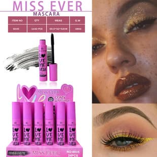 Cross-border Hot Selling European and American Takeout Mascara Lengthening Thickening Curling Primer Setting Waterproof Non-smudging for Women