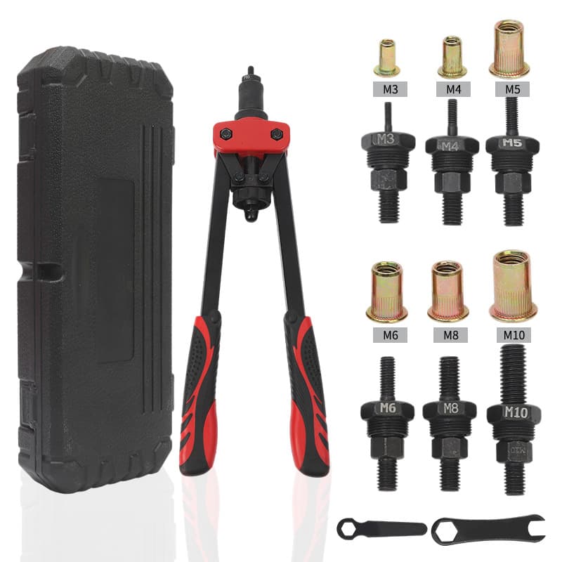 14-Inch Double Handle Manual Rivet Nut Gun Rivet Heavy-Duty Rivet Nut Gun 14 Inch Manufacturer Supply Wholesale