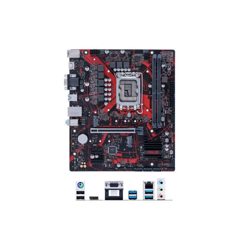 EX-B660M-V5 PRO D4 1700-pin CPU (12th, 13th, 14th generation), motherboard with 2.5G Ethernet, 12400F network card.