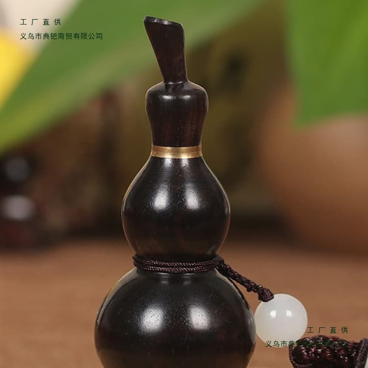 Ebony snuff bottle, wooden gourd, snuff powder included, snuff bottle, gift for dad, trial pack funnel, free engraving.