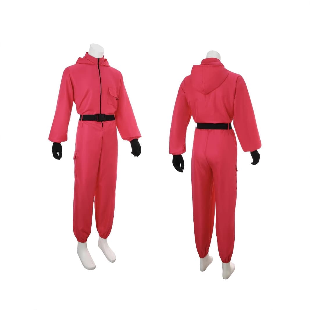 Cross-border Halloween Money Heist Dalí Jumpsuit Movie Same Style Korean Style Halloween Cosplay Costume
