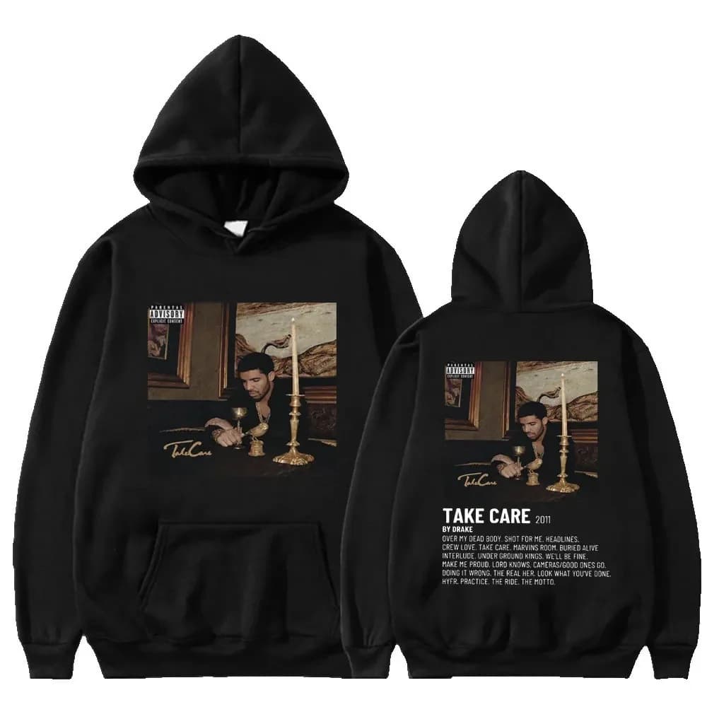 Rapper Drake Music Album Take Care Hoodie Men Women Hip Hop