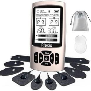 Dual Output Massager Home Use Digital Low Frequency Pulse Mini Massager Full Body Massager