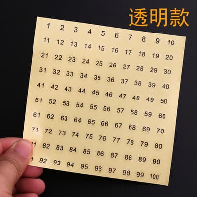 Number Stickers 1-200, Nail Polish Bottle Labels 1-100, Cup Numbering Stickers, Bar Wine Glass Markers