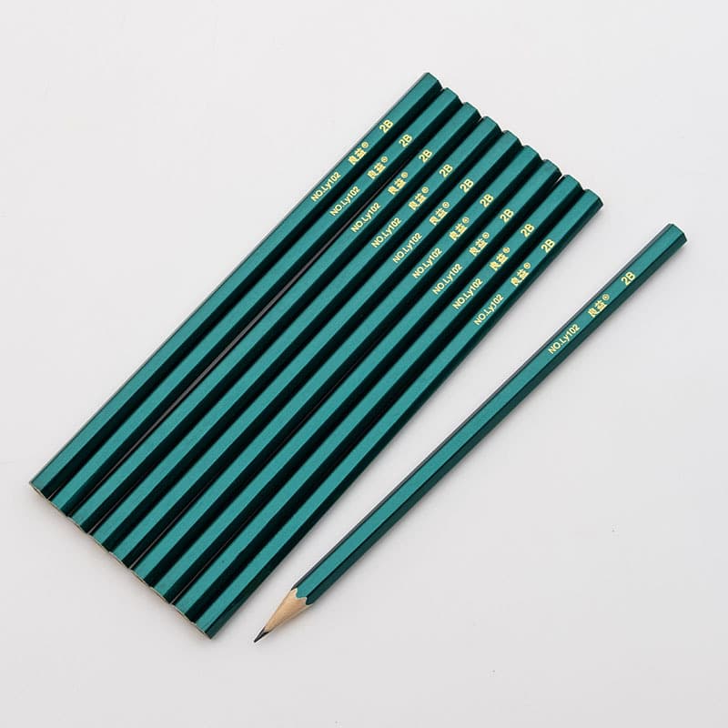 2b Pencil For Primary School Students Grade 1-2 Hexagonal Pencil For Kindergarten Children Study Supplies Stationery