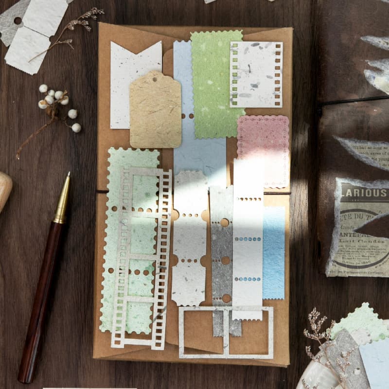 Yanji Lightweight Textured Paper - Vintage Texture Creative Journal DIY Background Decorative Writing Paper