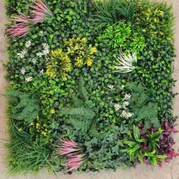 Simulated plant decoration, simulated plant wall, green plant wall, lawn wall decoration, flower wall, simulated green plant wall decoration