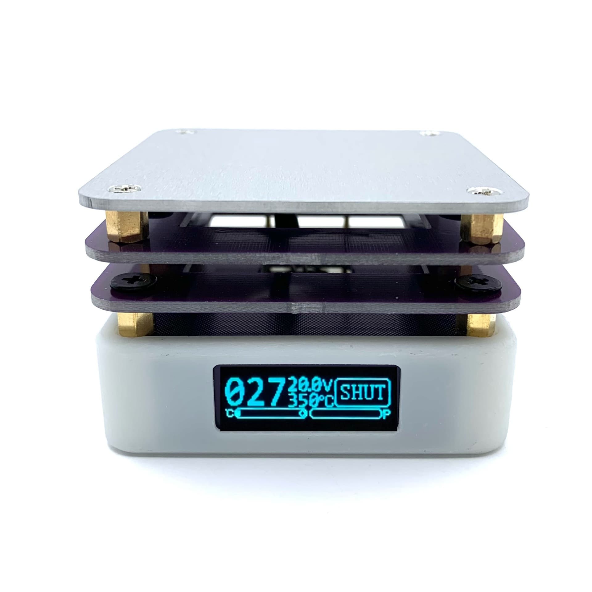 65W Mini Heating Platform SMD Preheating Rework Station PCB Board Soldering and Unsoldering Heating Plate LED Light Strip Repair Tool