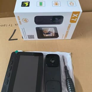X7 Smart Video Doorbell Wireless Remote Visual Intercom Human Detection HD Night Vision Smart Home