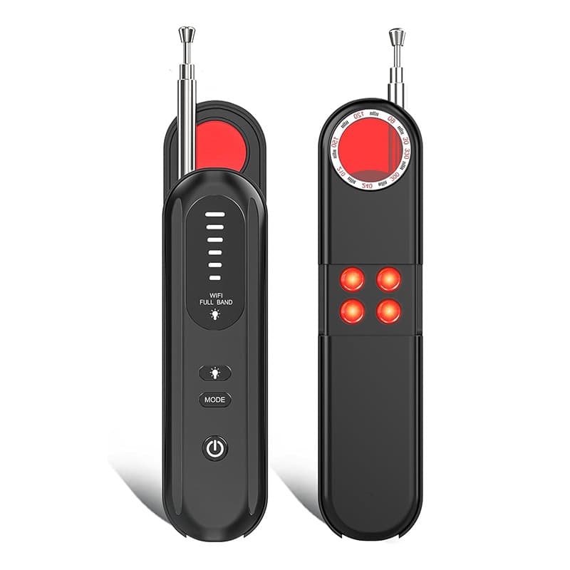 T01 Wireless Camera Detector for Hotel Travel Anti-Hidden Camera Anti-Eavesdropping Anti-GPS Tracking Infrared Scanner