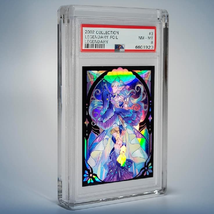 100% UV resistant transparent PSA card display box BGS rating card display box Directly place an order for regular style