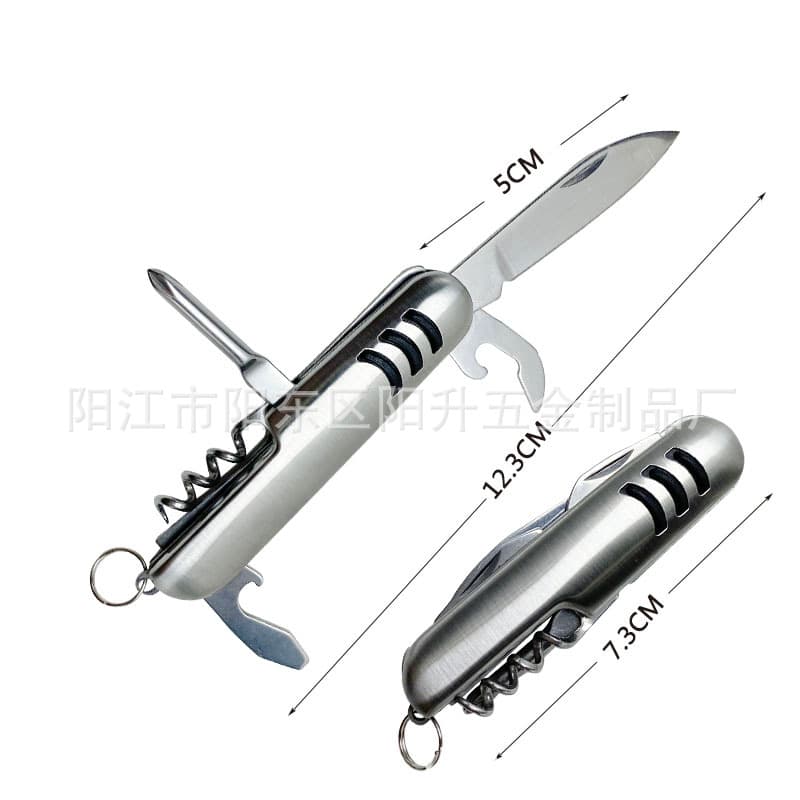 Stainless steel multifunctional knife, folding knife, outdoor knife pliers, pocket knife, Swiss army knife, camping tool