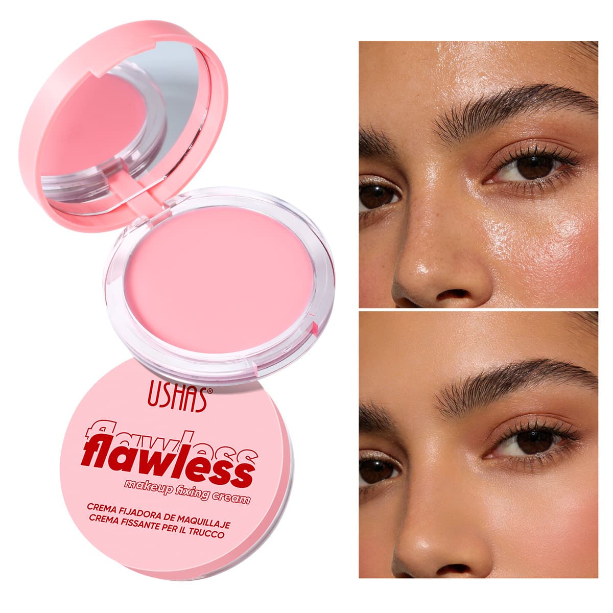USHAS European and American cross-border spot powder facial contouring makeup oil control concealer UFC009