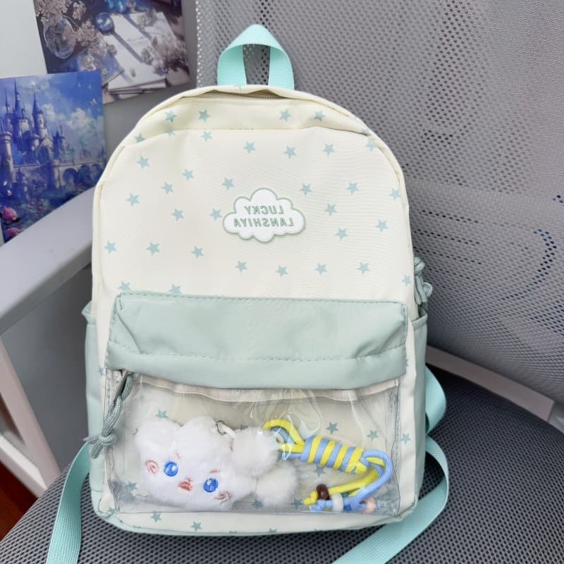 Middle school girl's backpack, high-value and niche, cute pink themed backpack with large capacity for high school.