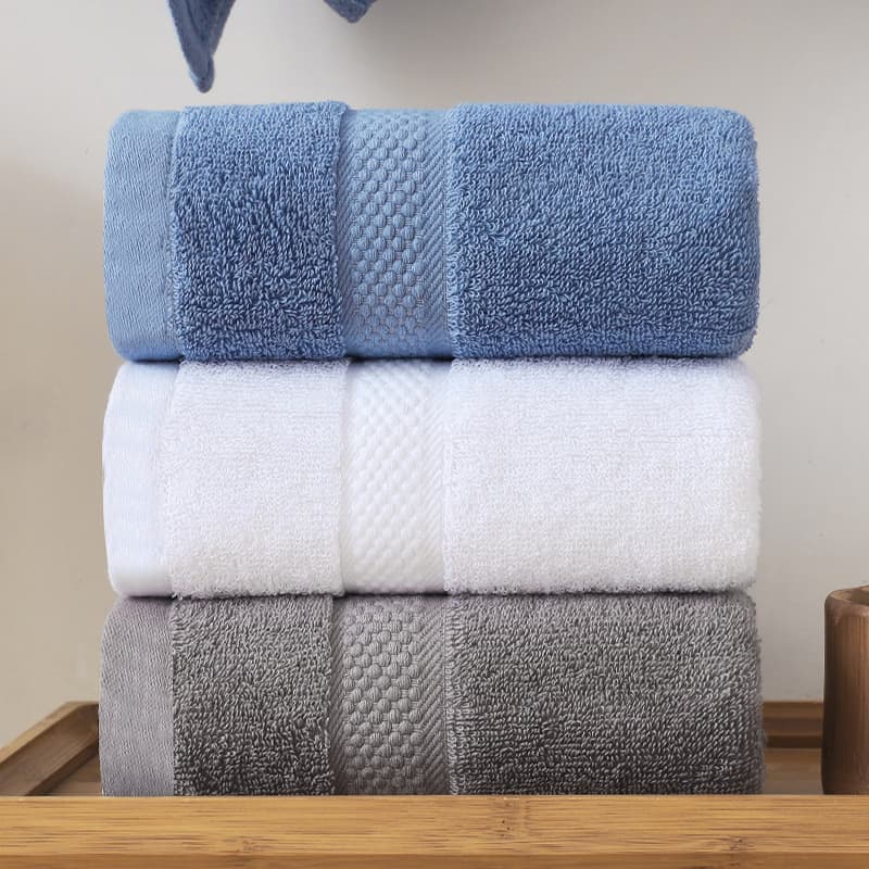 110g pure cotton towels, 32-ply thickened for home use, adult cotton large face towels, soft wholesale towels for men and women
