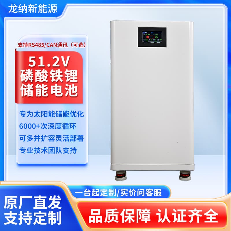 High Capacity Long Life Eco-Friendly Home Energy Storage System with Wheels, Mobile Lithium Iron Phosphate Battery