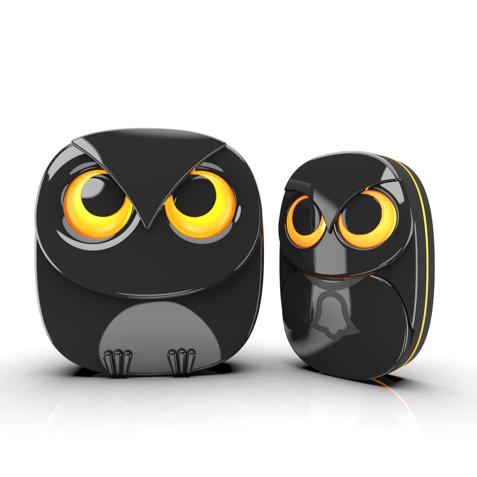 Factory Direct Sales Household Long-Distance Wireless Waterproof Doorbell Music Doorbell One-To-One Pager Cross-Border
