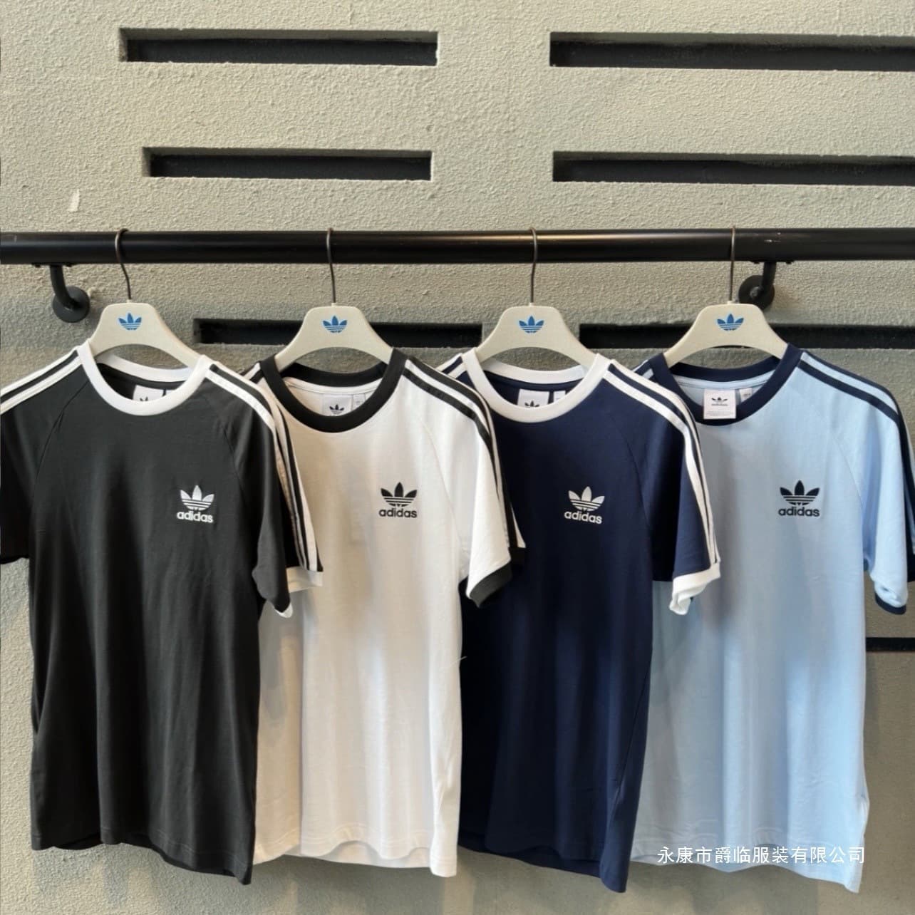 Adidas Originals Jennie Same Style Casual Sport Round Neck Embroidered T-Shirt Short Sleeve Cotton Soft Breathable Summer